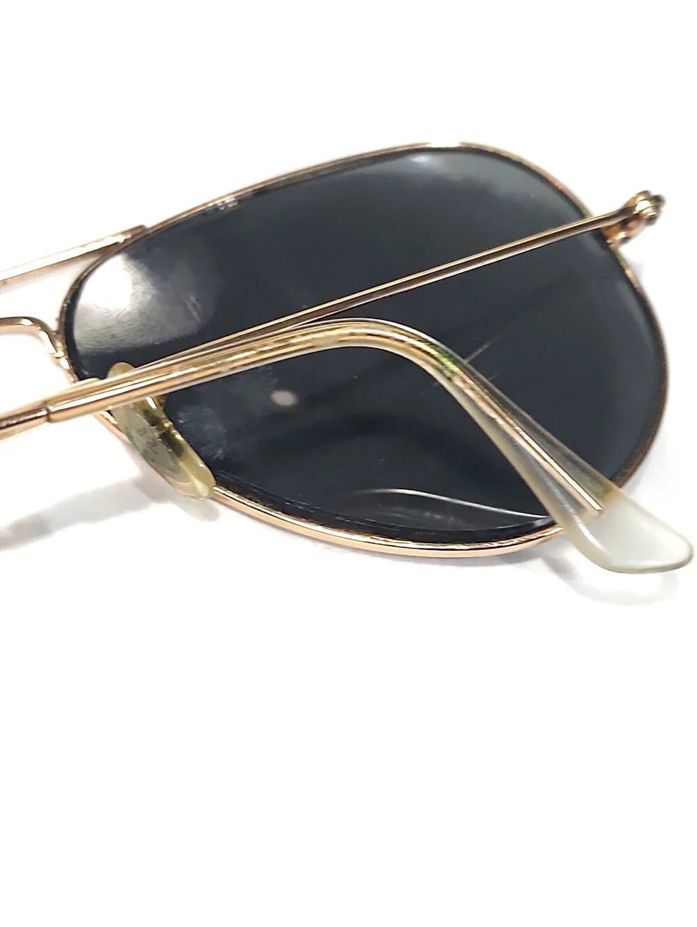 Ray Ban RB3025 L0205 No Lenses Aviator Gold Sunglasses Frame 58-14